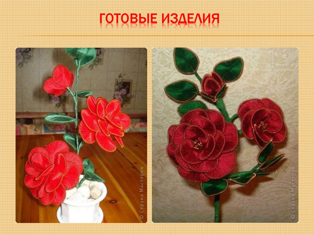 Готовые изделия