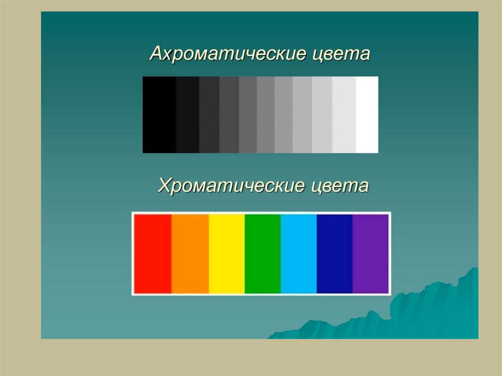 Ахроматические цвета. Цветовая гамма в живописи. Контрастность в презентации. Спектральный ряд в живописи. Спектральный ряд в живописи детям.