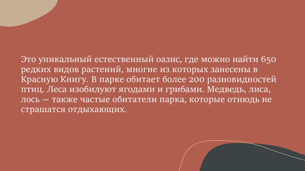Это уникальный естественный оазис, где можно найти 650 редких видов растений, многие из которых занесены в Красную Книгу. В