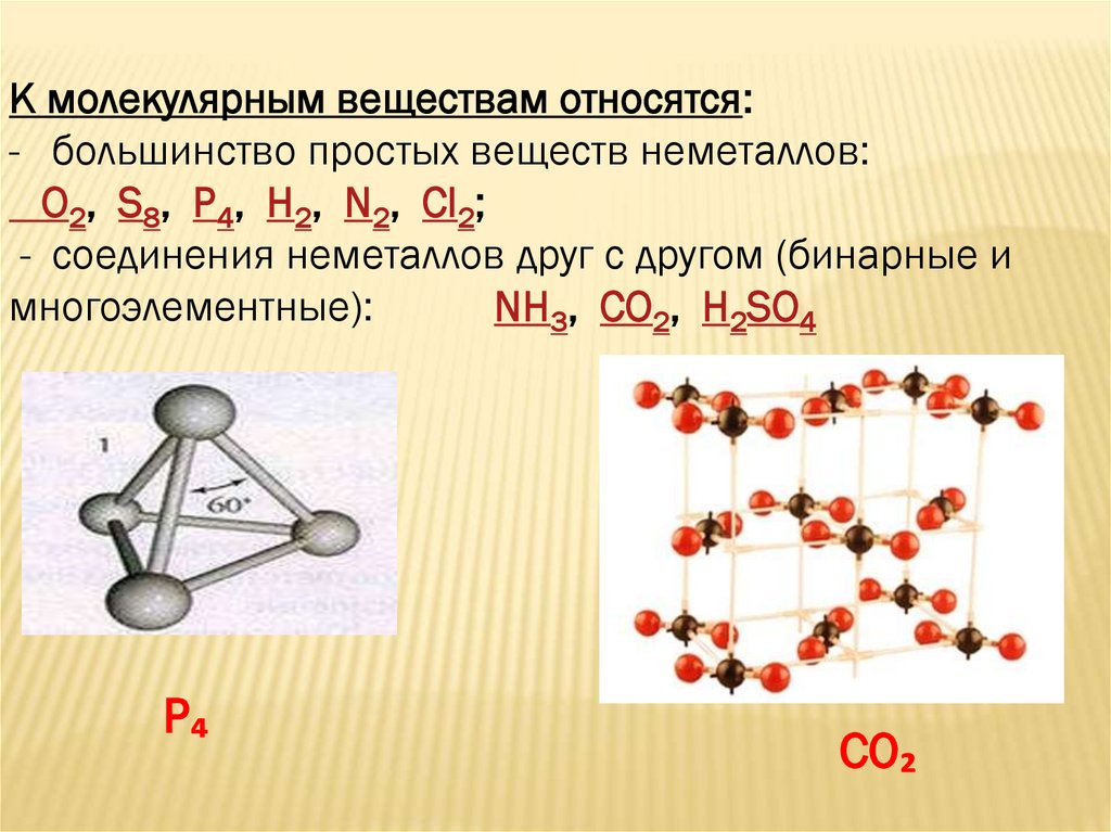 Хлорид натрия немолекулярное строение