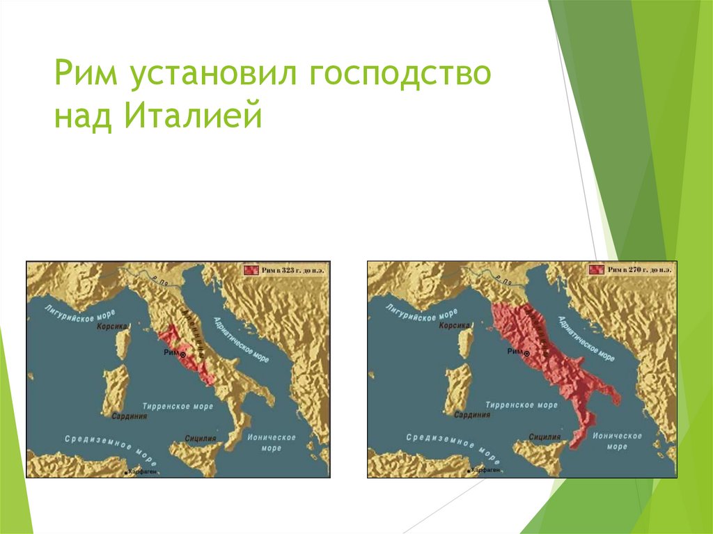 Завоевание римом италии 5 класс презентация по фгос