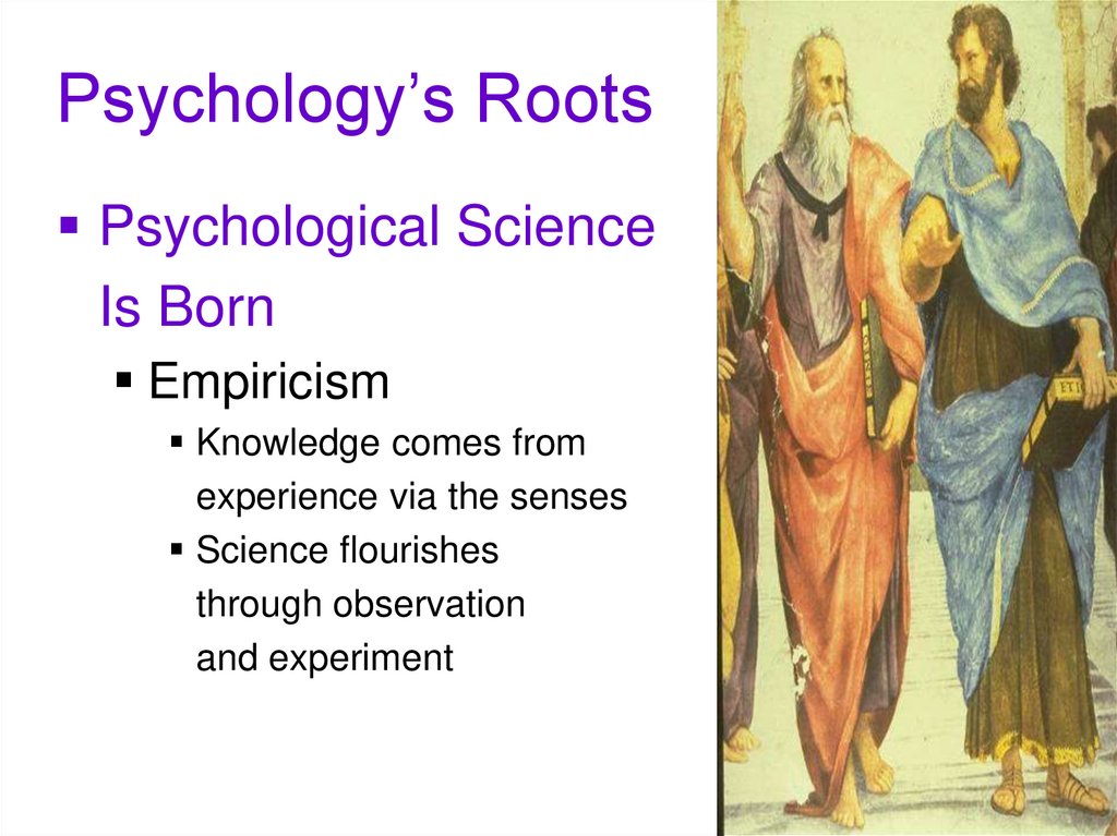 Psychology’s Roots