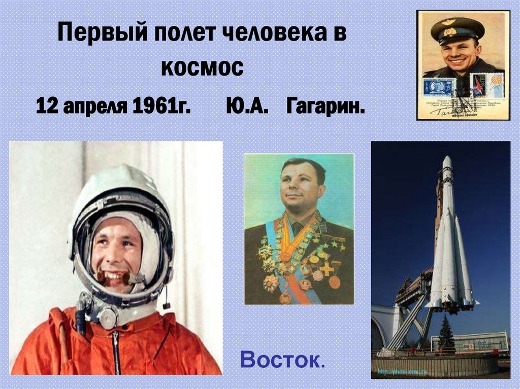 В каком году состоялся первый полет человека. Полёт Юрия Гагарина в космос. Гагарин первый полет в космос. Первый полет человека в космос. Первый полет в космос 12 апреля 1961.