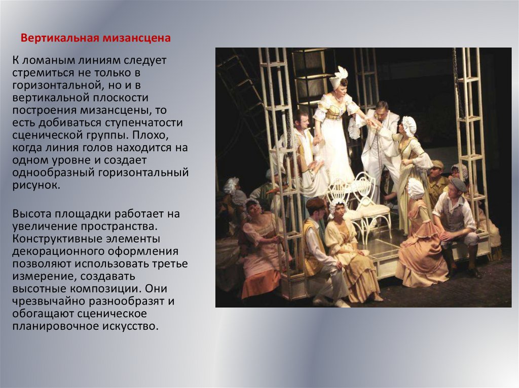 Мизансцена – образный язык режиссера - презентация онлайн