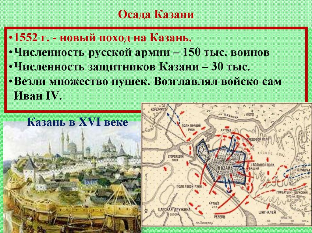 Захват рязани войсками. Поход на Казань 1552. Поход Ивана IV на Казань в 1552 г..