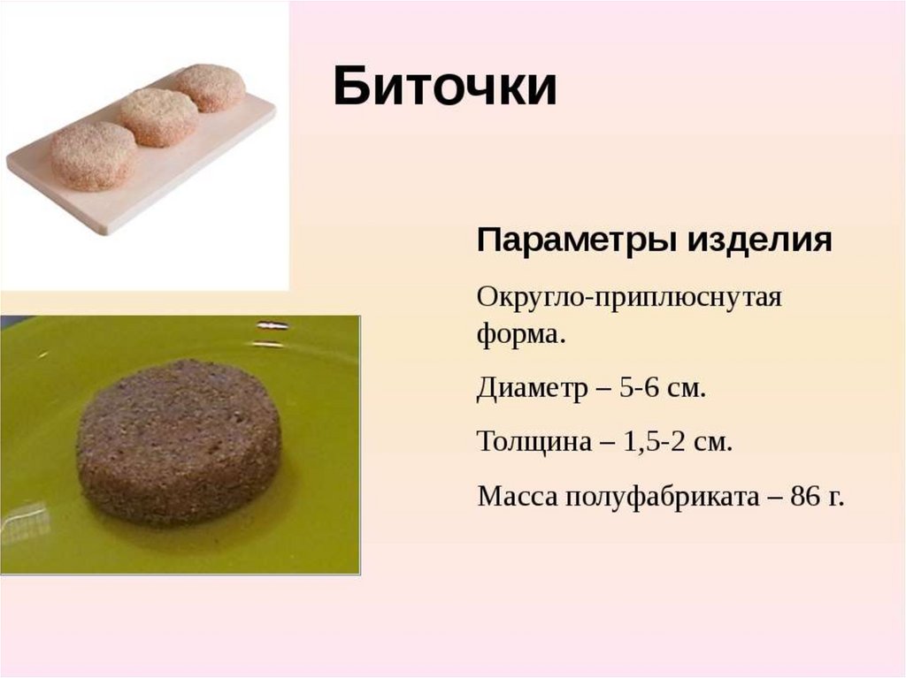 Котлеты из котлетной массы технологическая карта