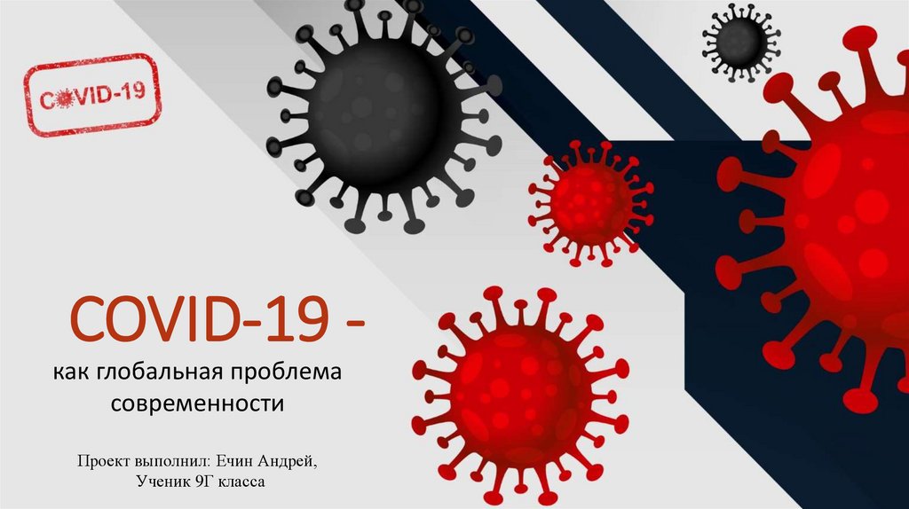 COVID-19 как глобальная проблема современности - презентация онлайн