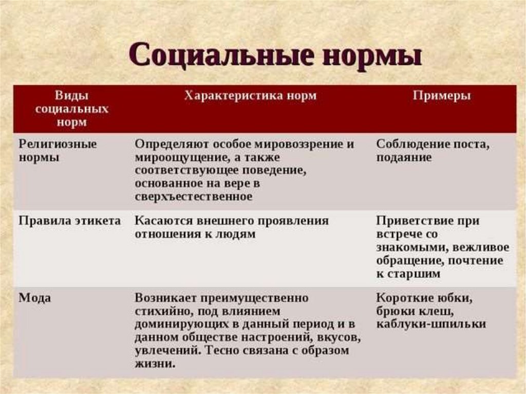 Массово одобряемые образцы поведения наследуемые от предков принято называть