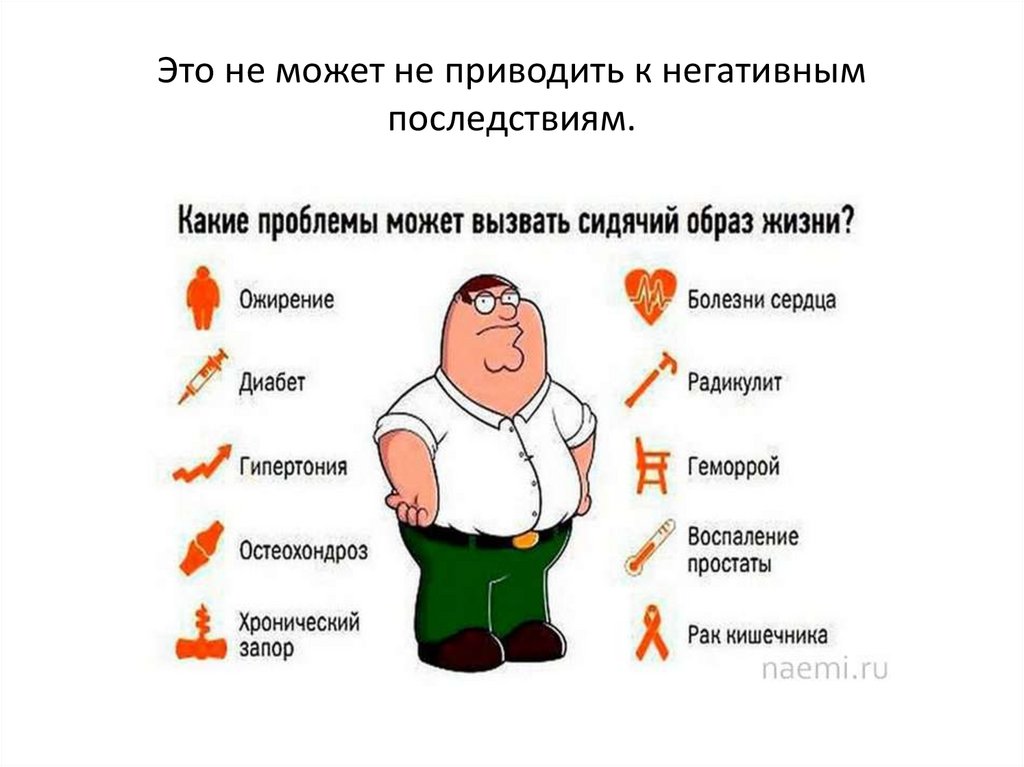 Малоподвижный образ жизни это