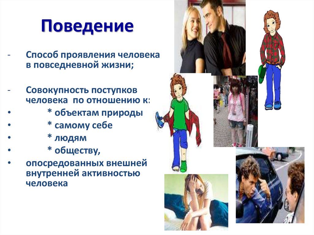 Поведение презентация