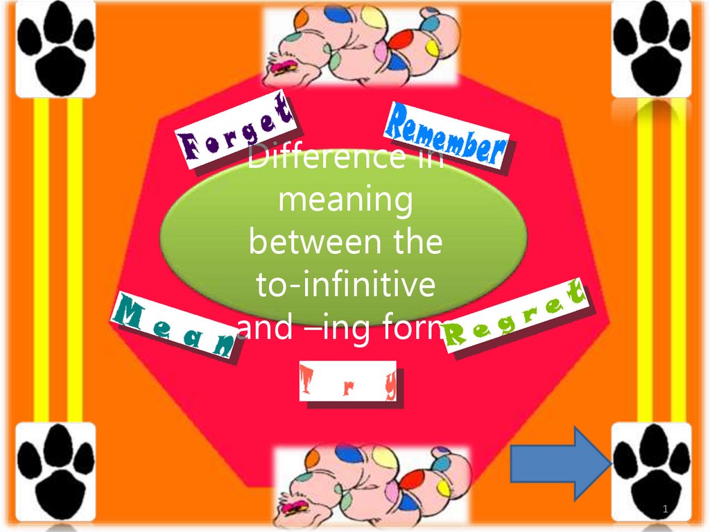 Difference In Meaning Between The To infinitive And ing Form Online 