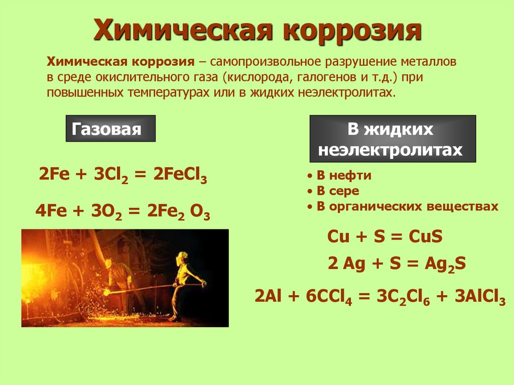 Урок химии коррозия металлов. Химическая коррозия. Химическая коррозия металлов химия. Химическая и электрохимическая коррозия. Газовая химическая коррозия.