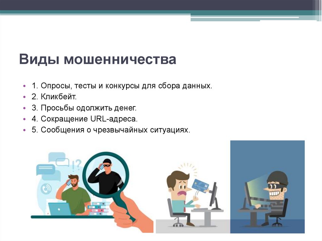 План проекта мошенничество в интернете