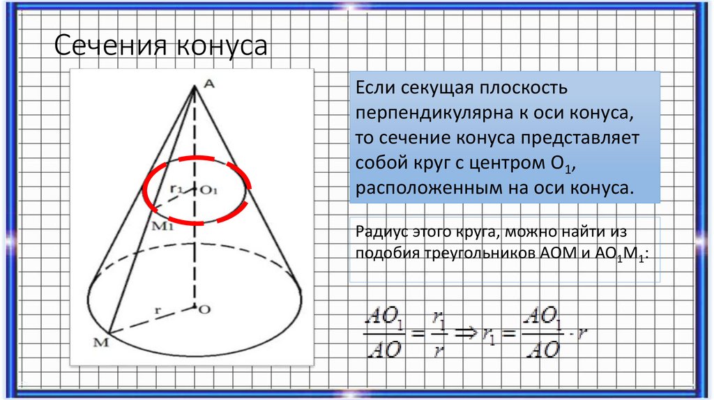 Конус площадь поверхности конуса презентация 11 класс атанасян