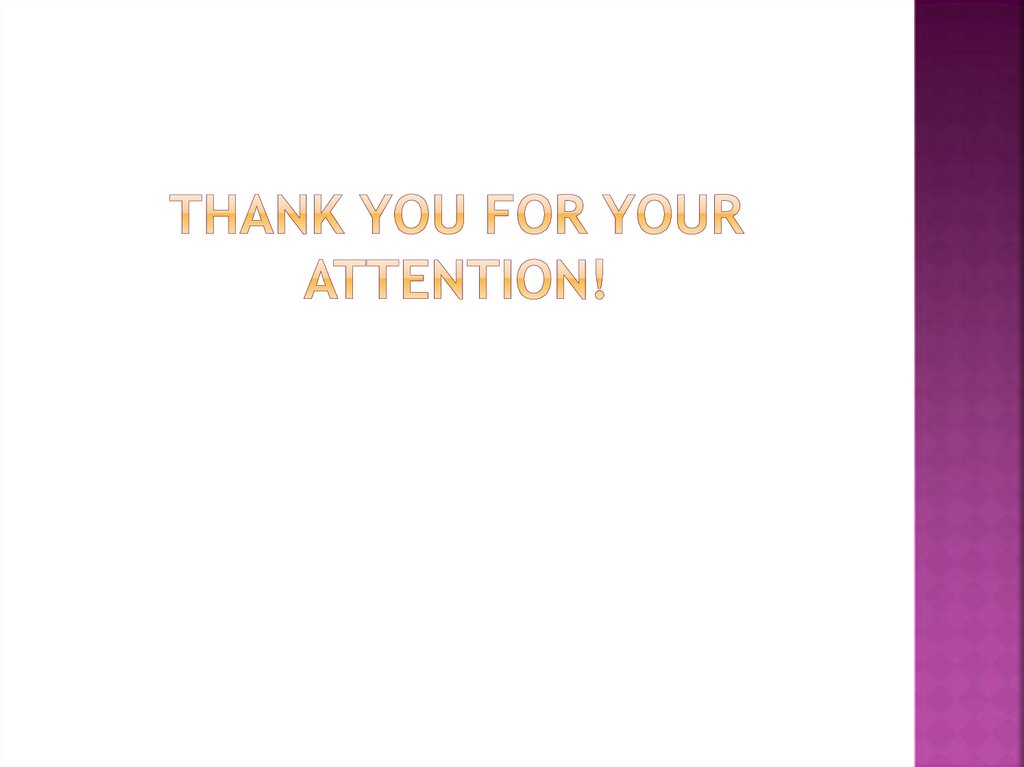 Thank you for your attention!