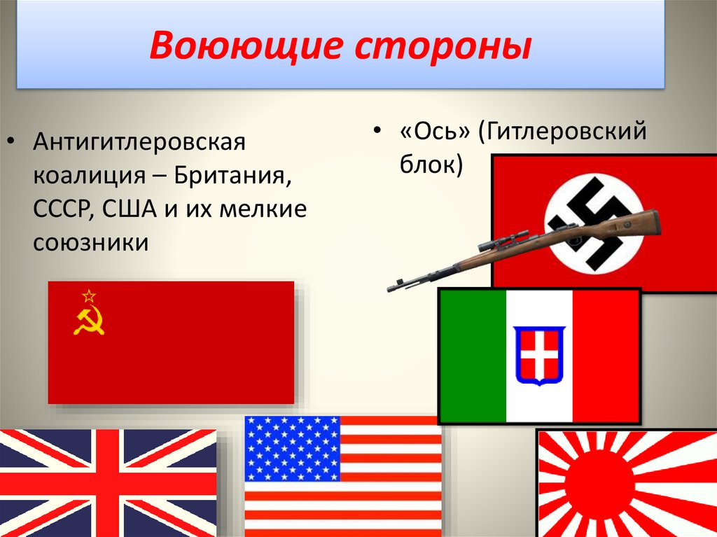 Вторая мировая союзники германии и ссср. Союзники Германии во 2 мировой. Союзники СССР во второй мировой.