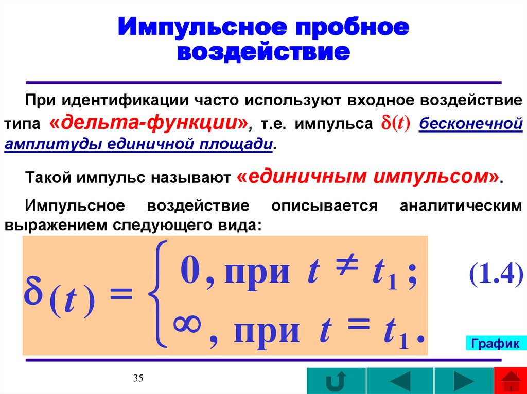 Импульсное пробное воздействие