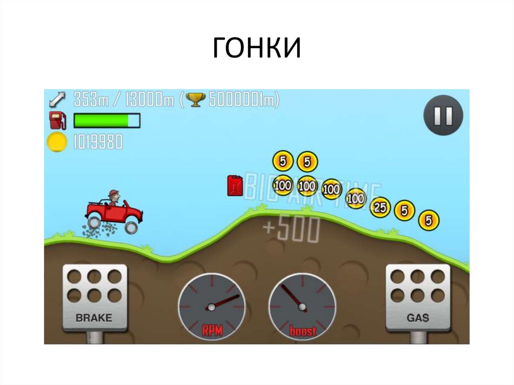 Схема машины игры