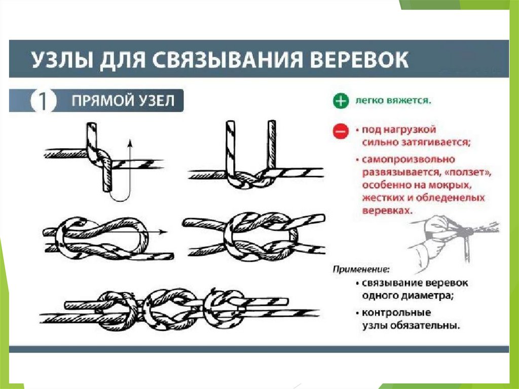 Презентация морские узлы