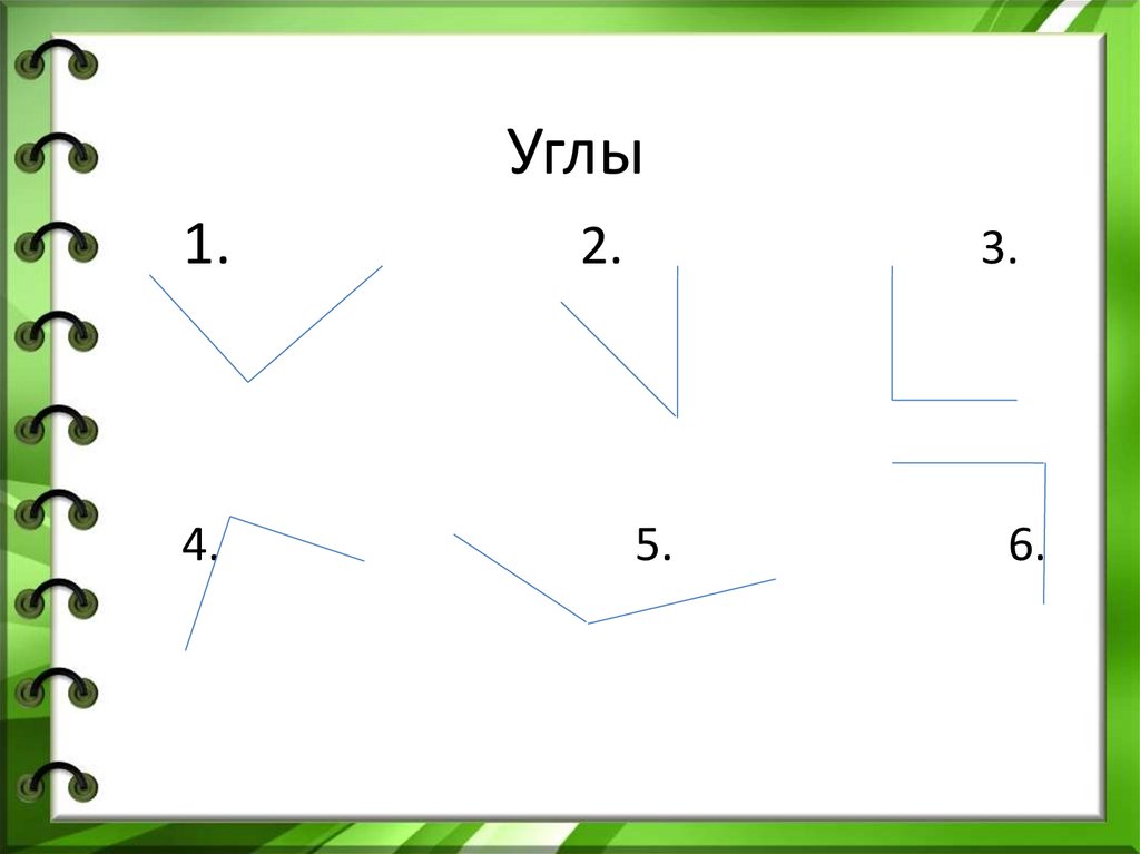Углы