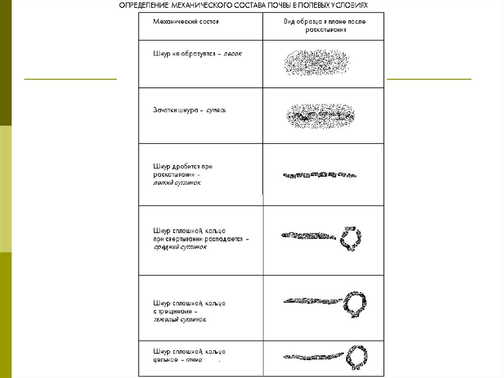 Механическая почва. Определение механического состава почвы полевым методом таблица. Таблица определение механического состава почвы. Методы определения механического состава почвы в полевых условиях. Мокрый способ определения механического состава почв.