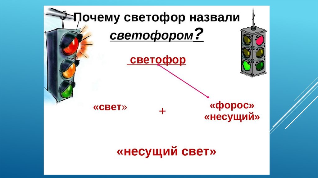 Светофор звуковая схема