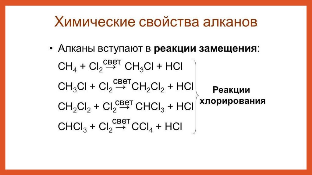 Продукты реакции алканов. Алканы химические свойства реакции замещения. Реакции алканов. Алканы химические свойства. Химические свойства алканов.