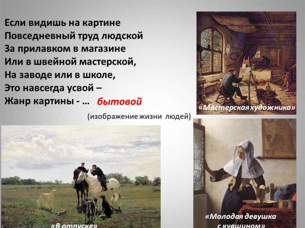 Поэзия повседневности историческая картина