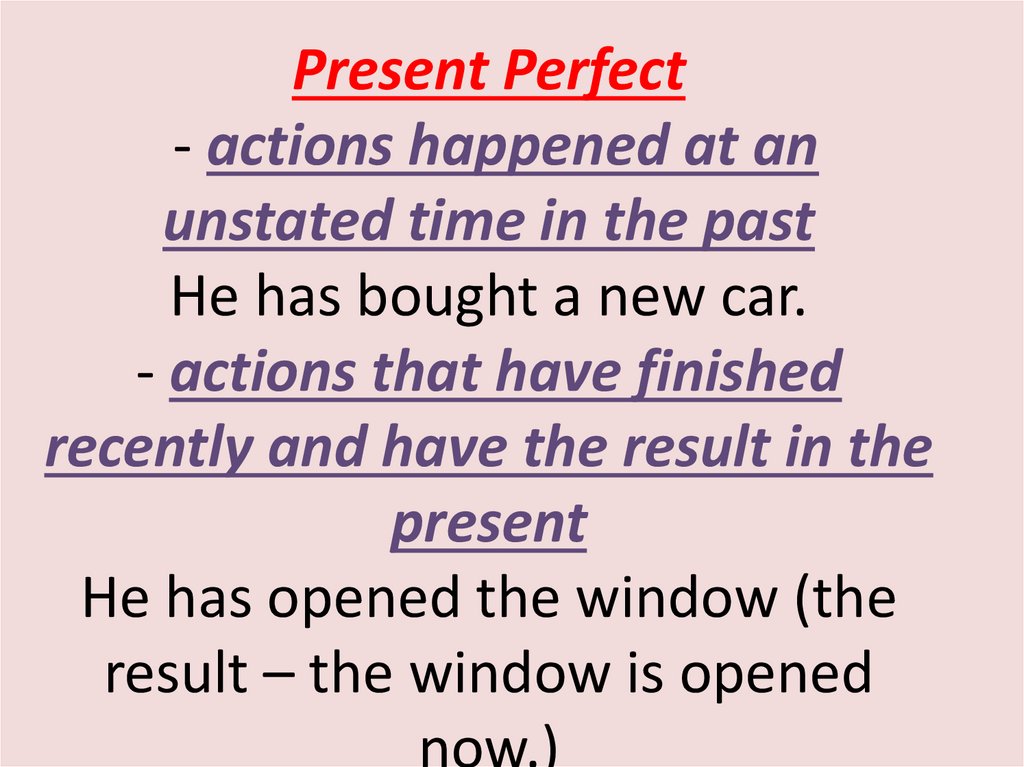 Charles said ann has bought a new. Present perfect Active. Charles said Ann has bought a New car преобразуйте предложения.