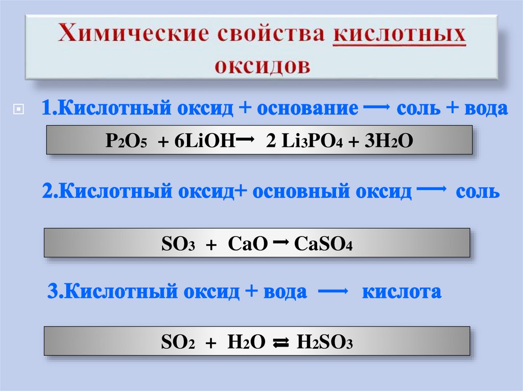 оксиды - св-ва — уч-ся - презентация онлайн