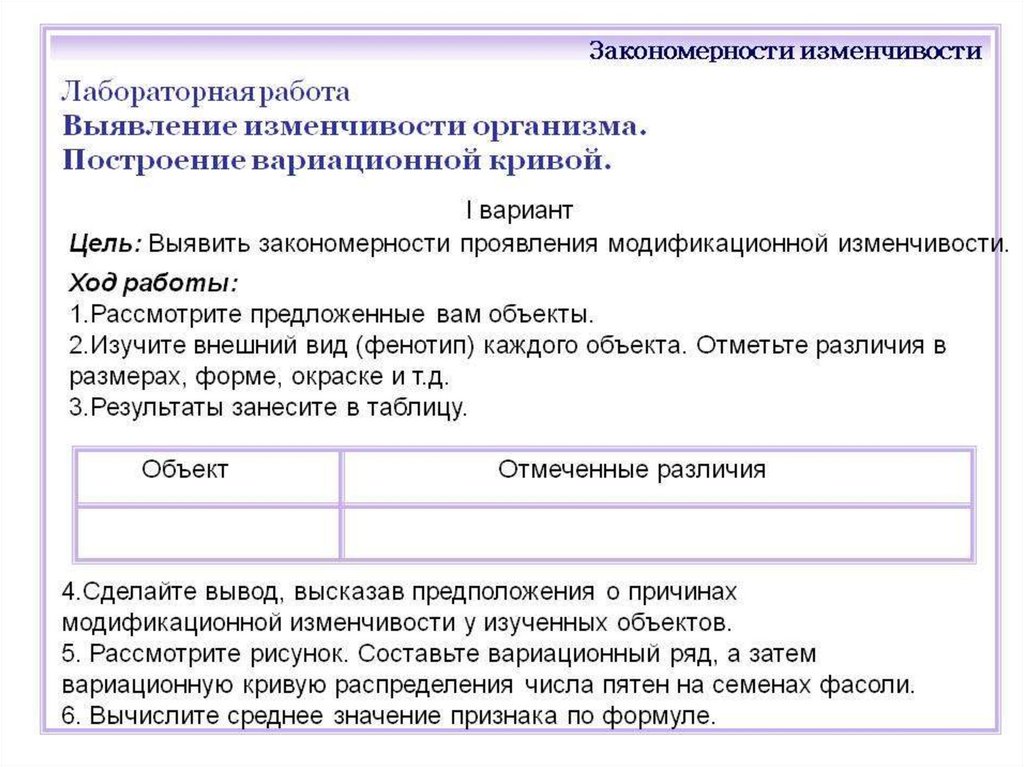 Модификационная изменчивость лабораторная. Лабораторная работа номер 3 выявление изменчивости организмов. Лабораторная работа выявление изменчивости организмов вывод. Лабораторная по биологии 9 выявление изменчивости организмов. Лабораторная по биологии выявление изменчивости организмов.