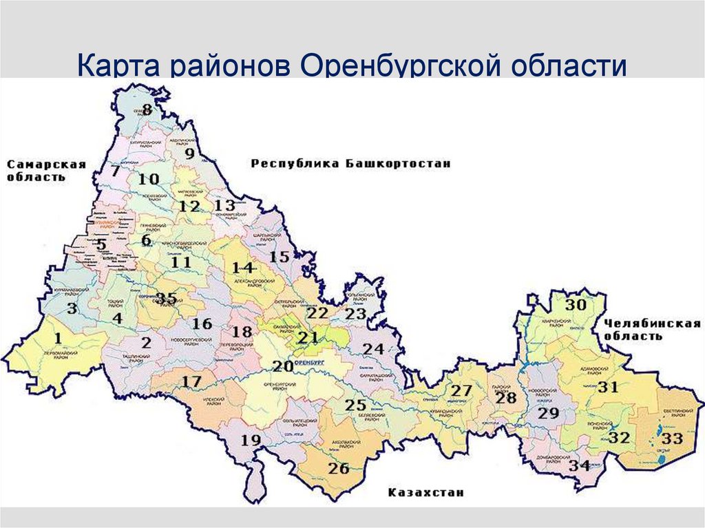 Сколько человек в оренбургской области. Карта районов Оренбургской области подробная по районам. Карта Оренбургской области с районами и деревнями. Карта Оренбургской области с районами. Оренбургская обл на карте с районами.