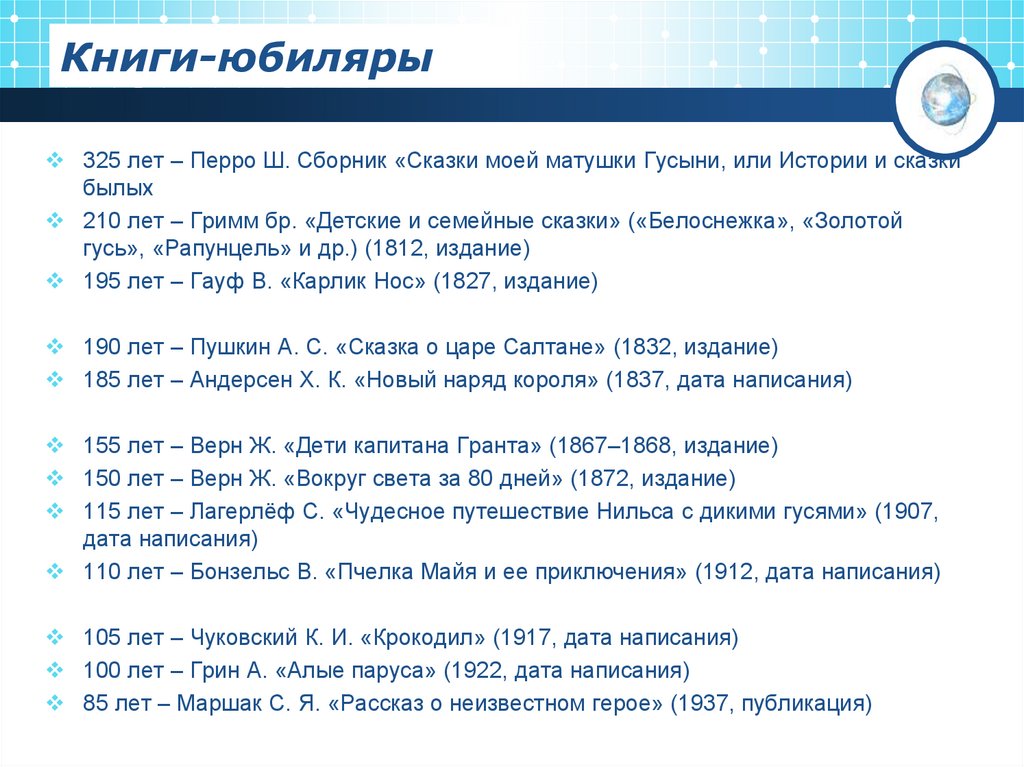 План работы библиотеки на 2022 год