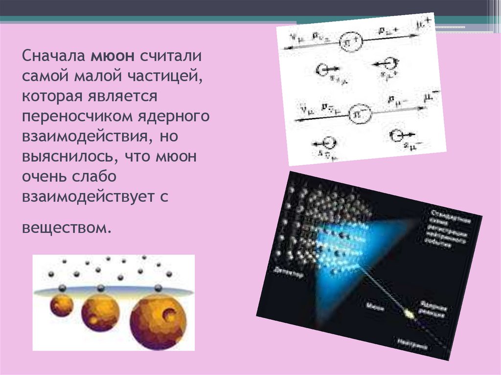 Элементарные частицы презентация