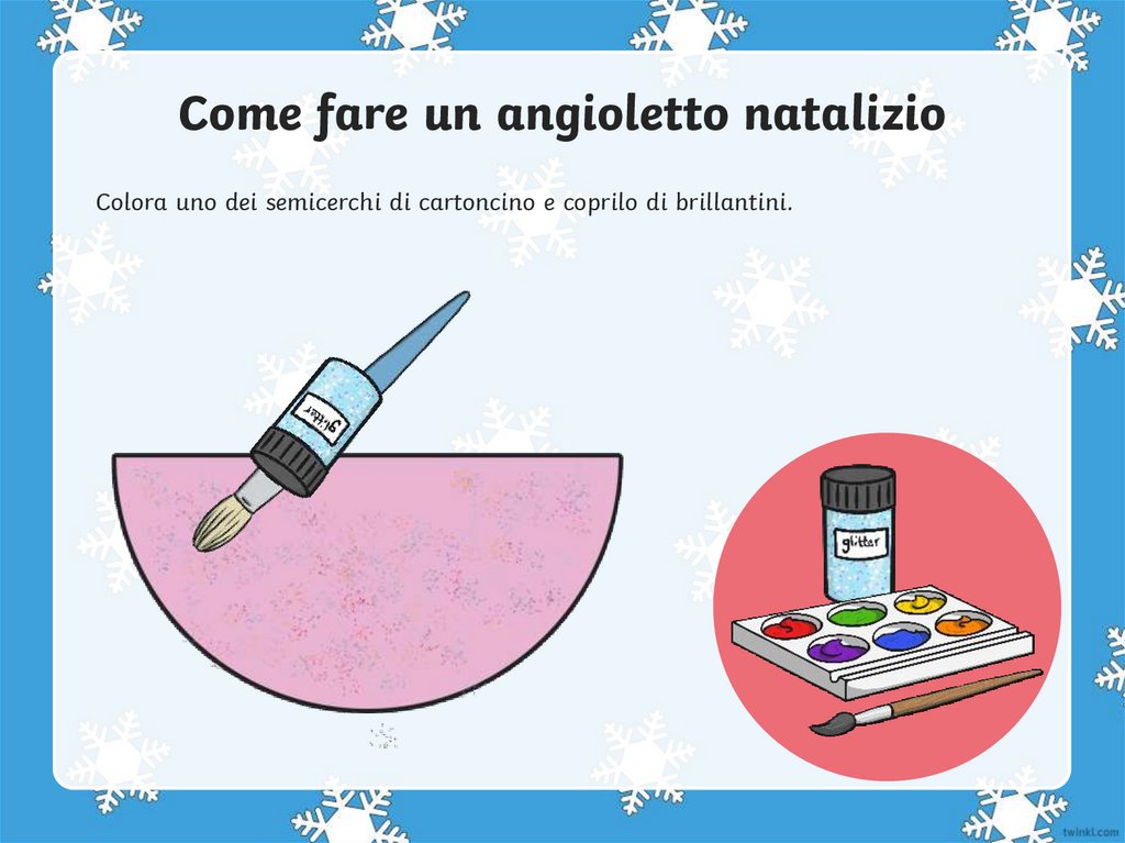Come fare un angioletto natalizio