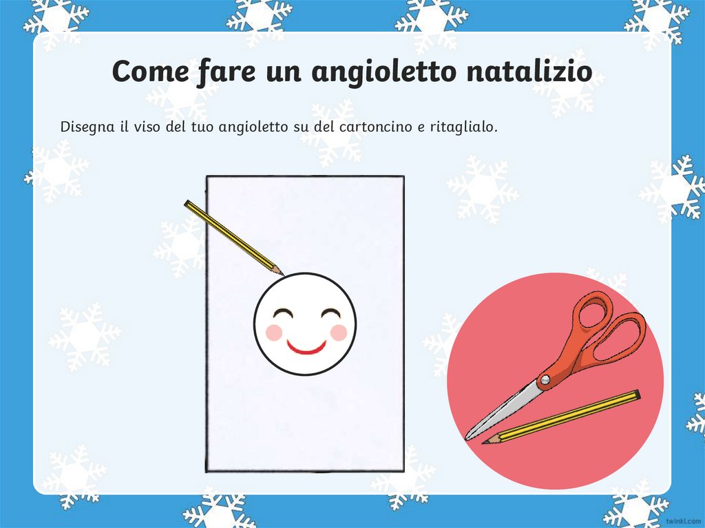 Come fare un angioletto natalizio