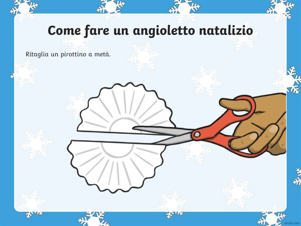Come fare un angioletto natalizio