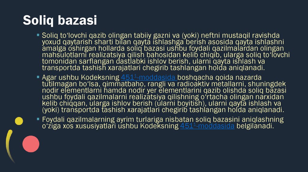 Soliq bazasi