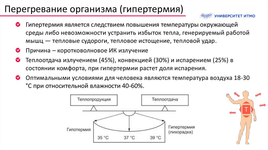 Презентация на тему перегревание организма