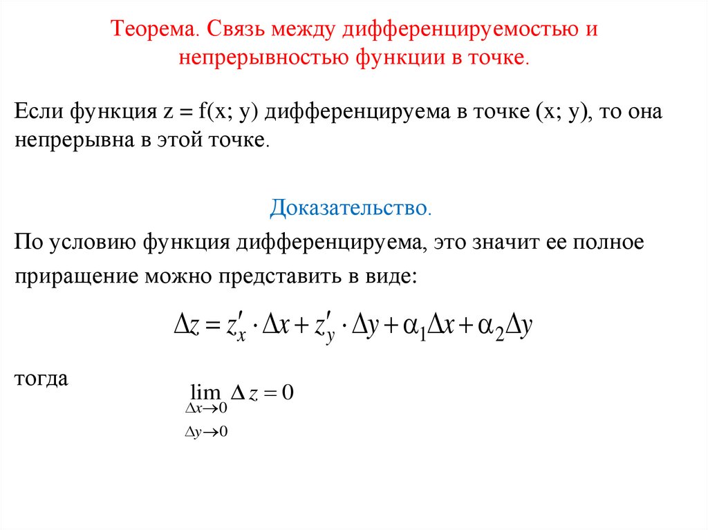 Исследуйте на дифференцируемость в точке