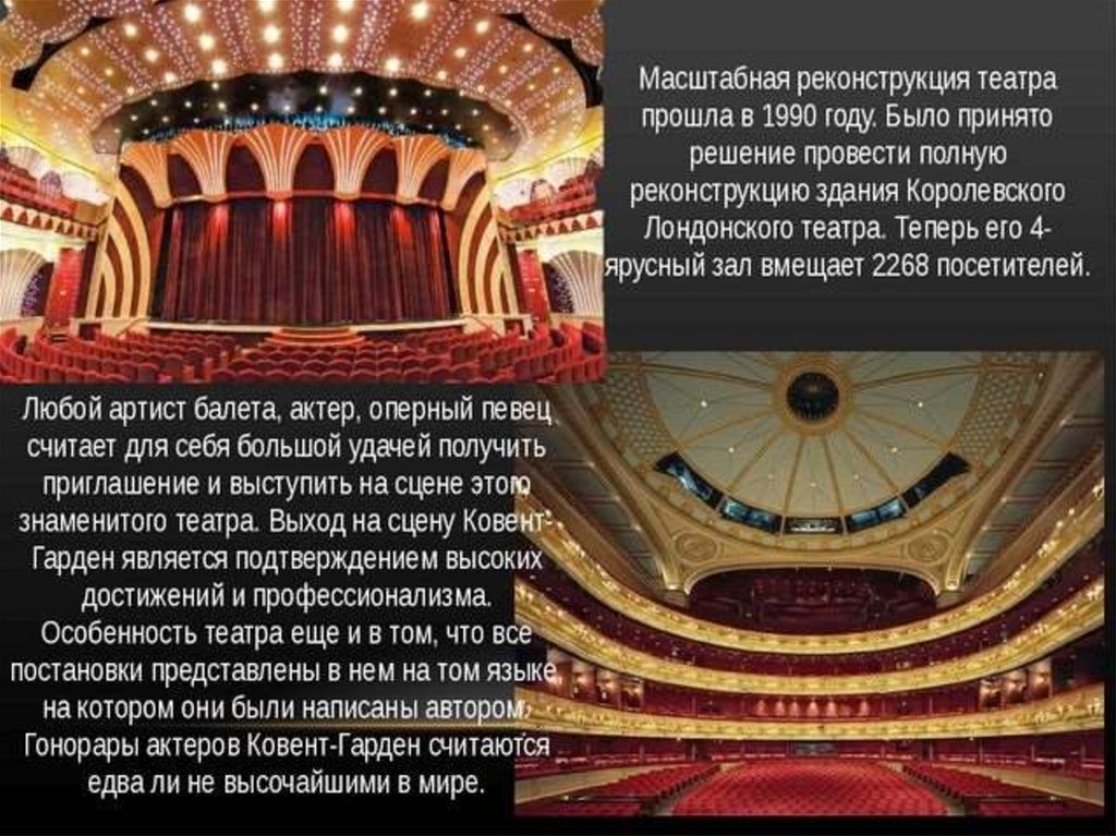 Что проходит в театре. Ковент Гарден театр описание. Мировые музыкальные театры. Сообщение о оперном театре.