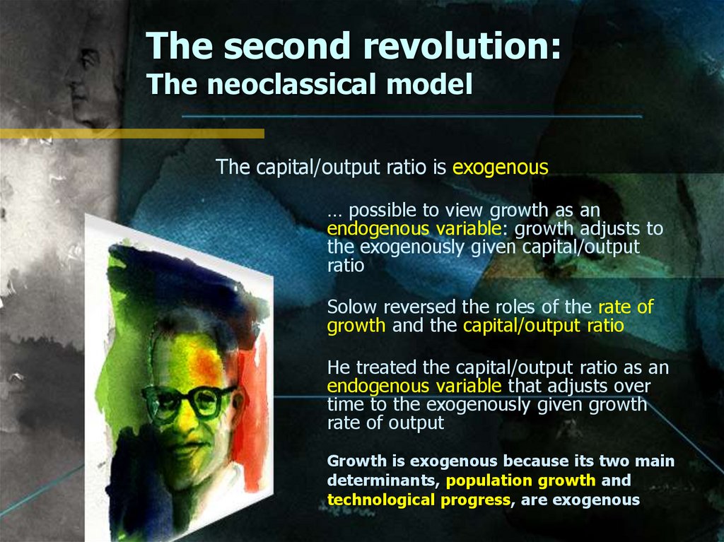The second revolution: The neoclassical model