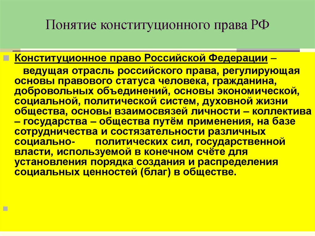 Понятие конституционных принципов. Понятие конституционного права РФ. Конституционные термины. Системе конституционного права РФ. Презентация. Понятие конституционно.