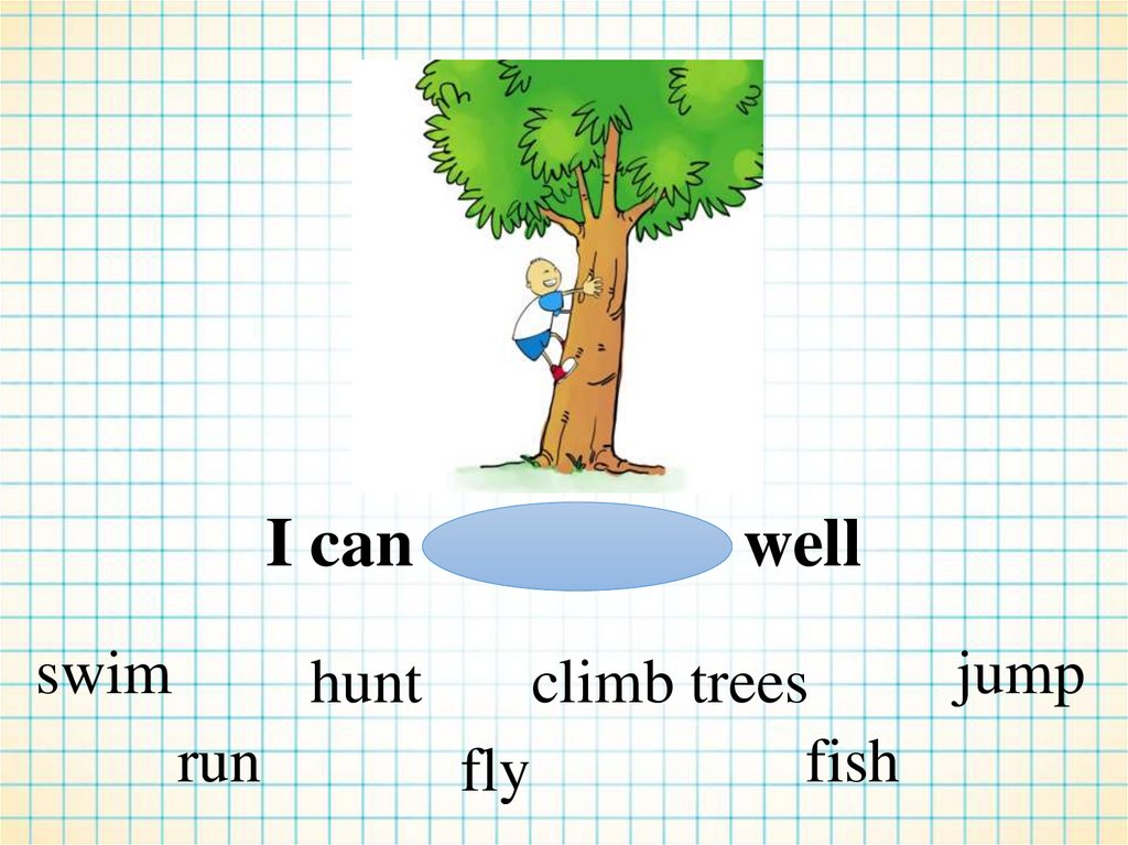 He can well swim. I can Climb a Tree. Jump Fly Climb Swim Run. Hunt, Fish, Climb карточки. I can Jump i can Run.