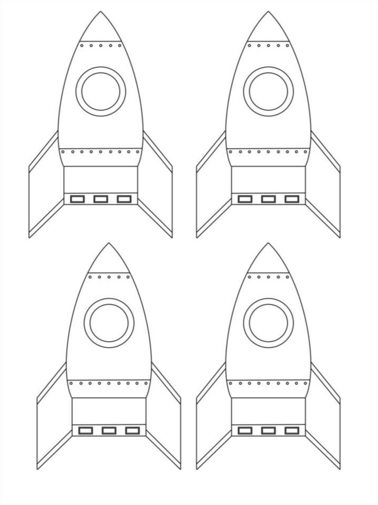 Космическая ракета Летучий Бесшовные шаблон - векторизованное изображение