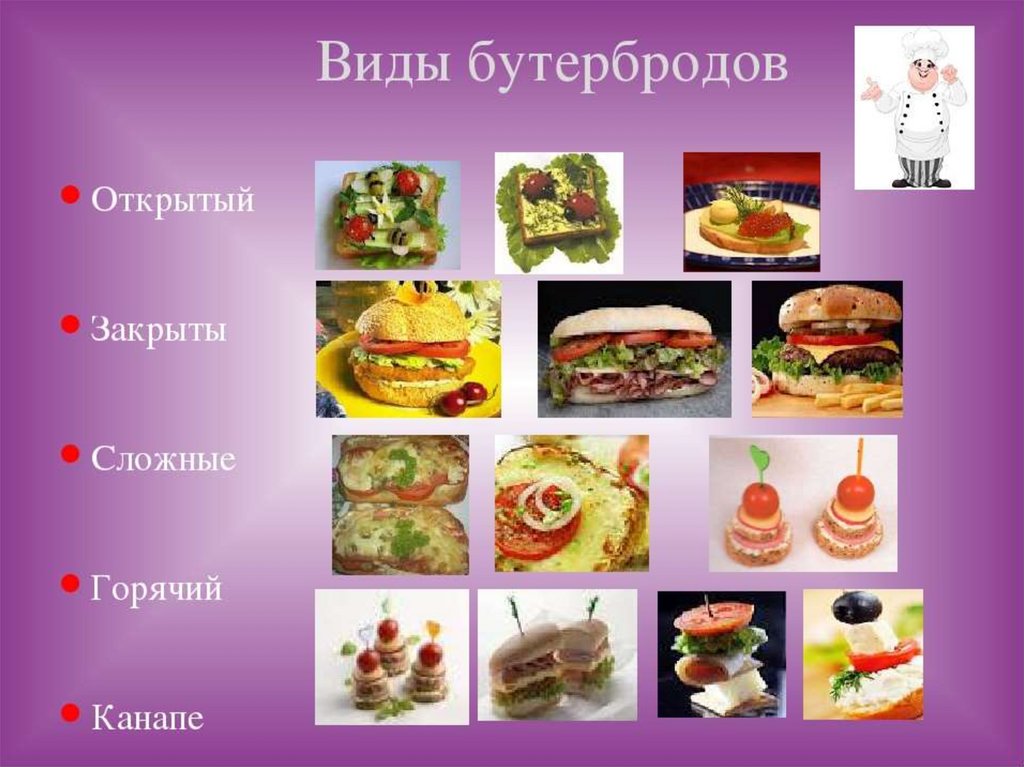 Проект по кулинарии 7 класс для девочек