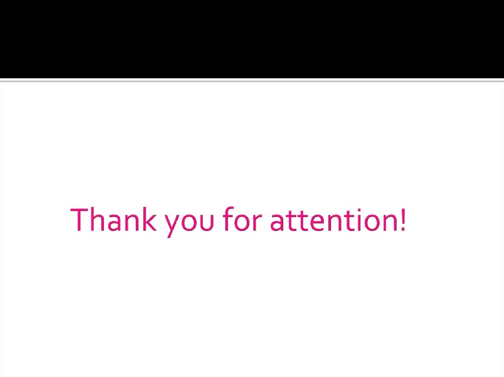 Thank you for attention!
