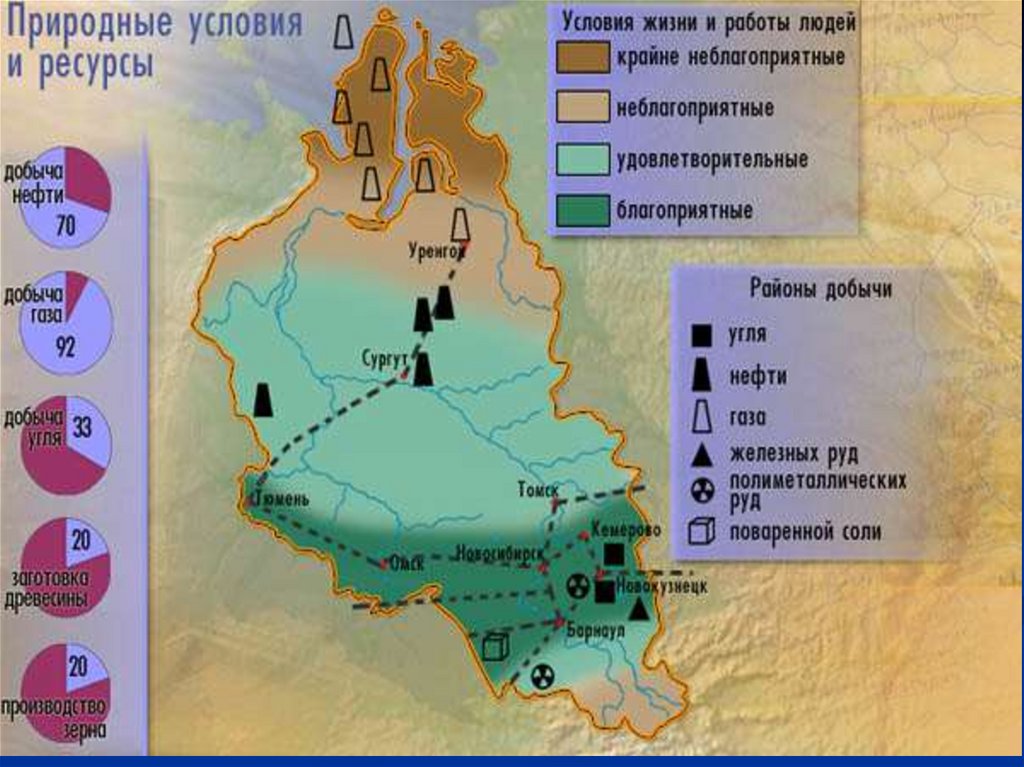 Природные ресурсы сибири план