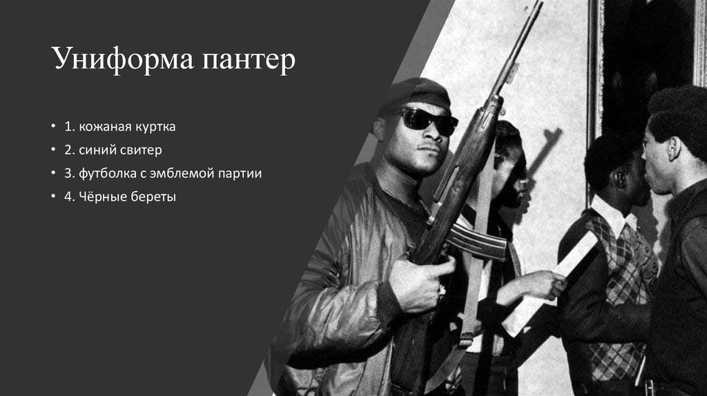 Униформа пантер