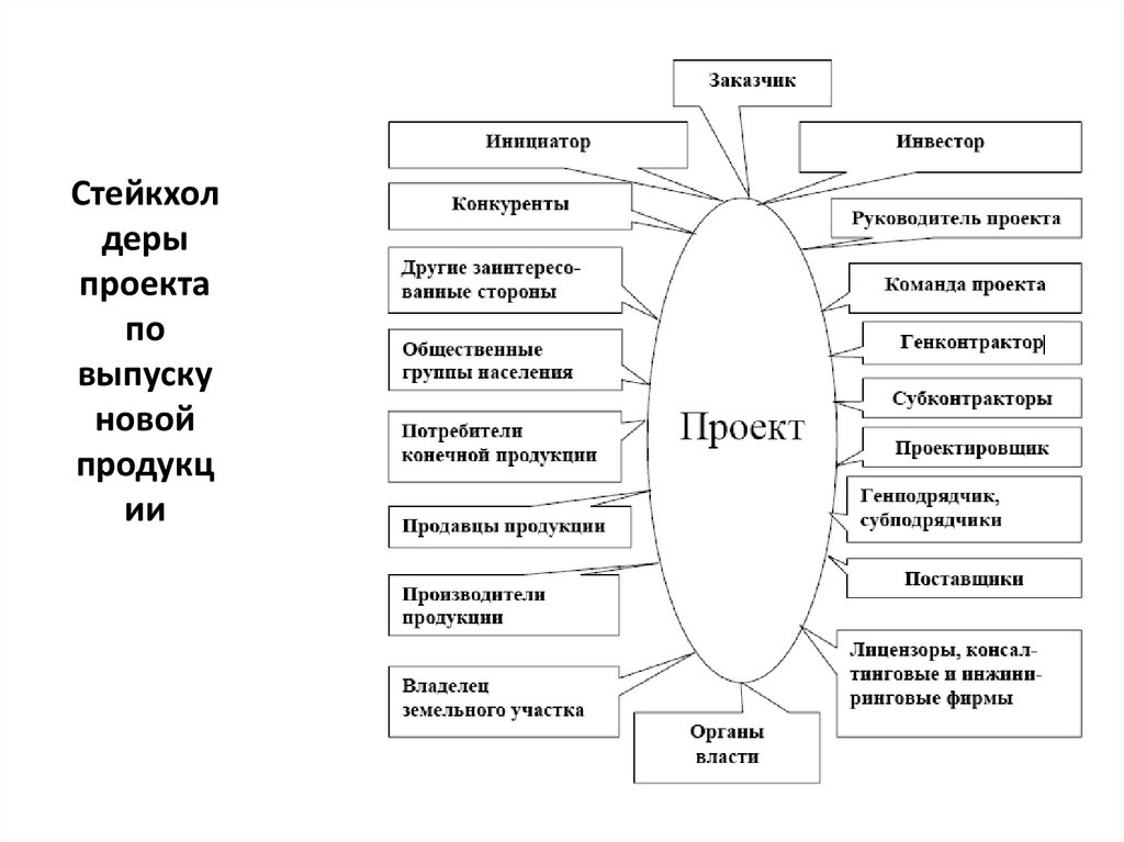 Функции стейкхолдеров проекта